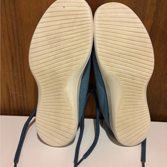 Allbirds Blue/Teal Wool Sneakers - Picture 4 of 9